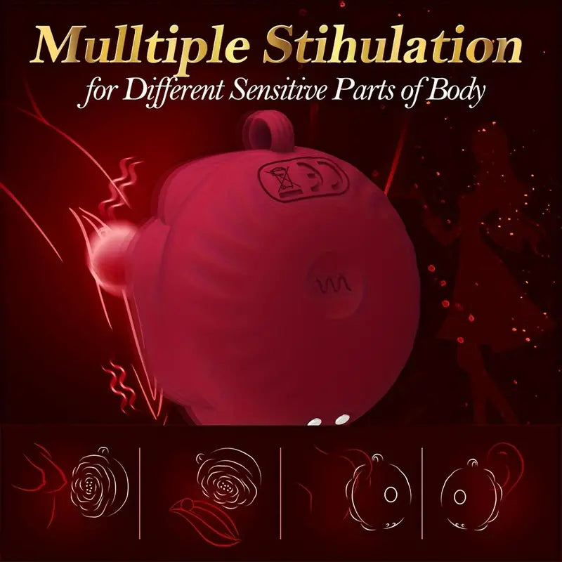 Elegant Rose Vibration Sex Toy For Adult Female Pleasure Orgasm The Rose Toys