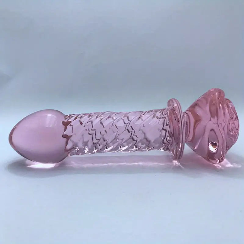 Gradual Head Crystal Glass 4-bead Anal Plug Dildo Rose Sex Toy The Rose Toys Gradual Head Crystal Glass 4-bead Anal Plug Dildo Rose Sex Toy The Rose Toys