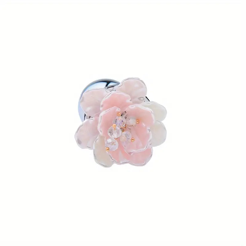 Metal Flower Rose Anal Plug For Women Men Sex Toy Love Masturbation The Rose Toys