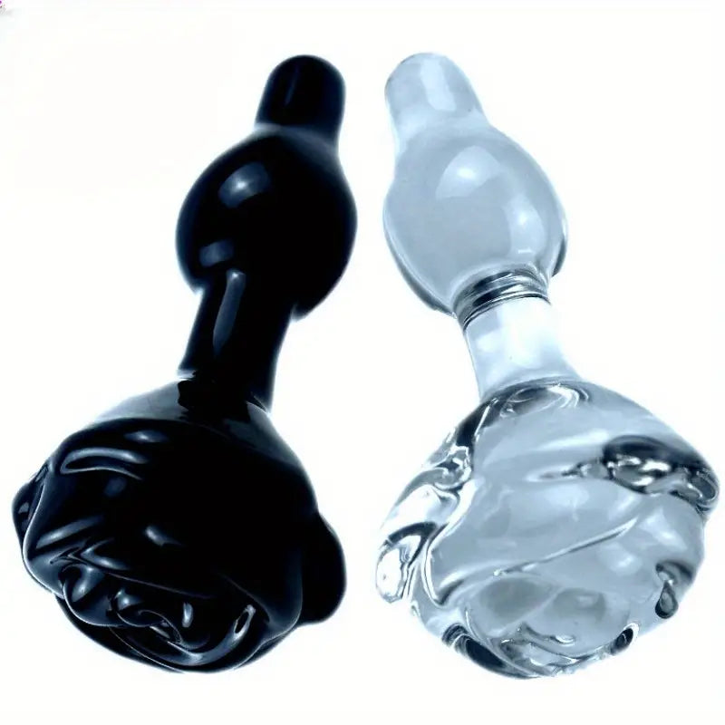 Glass Chrysanthemum Rear Rose Small Anal Plug For Women Sex Toy The Rose Toys