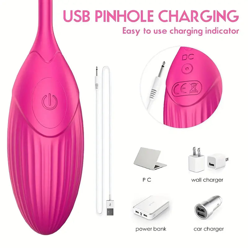 Remote Control Wireless Charging Wearable G Spot Rose Vibrator Sex Toy The Rose Toys