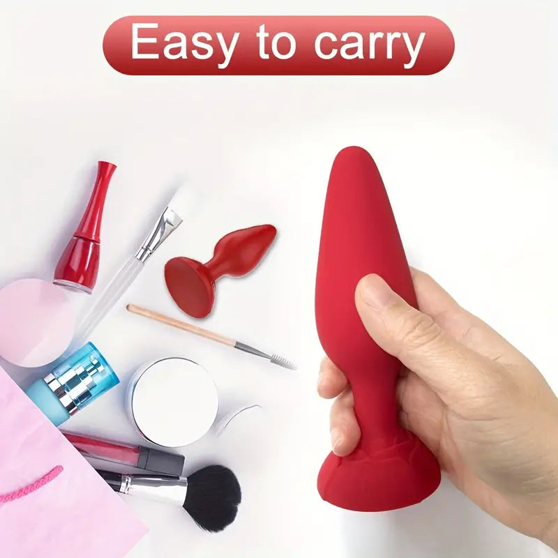 Silicone Rose Anal Plug Sex Toy For Men Women Anal Pleasure The Rose Toys