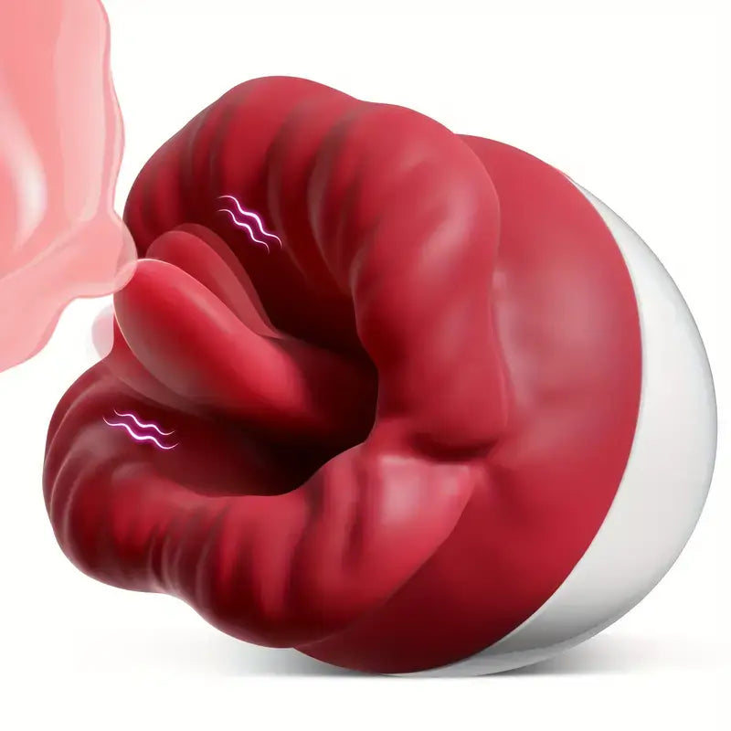 Multi-Functional 3-in-1 Rose Clitoral Oral Sucking Portable Rose Vibrator - The Rose Toys