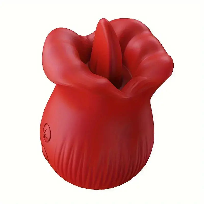 Auto Vibrating Licking Rose Toy Big Mouth Masturbator Vibrator Sex Toy - The Rose Toys