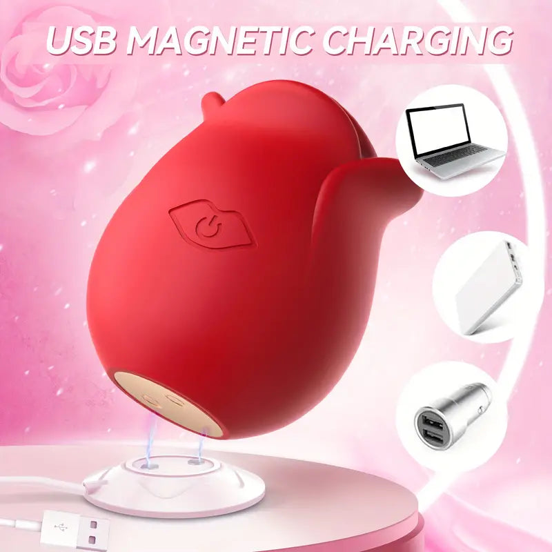 7 Sucking Modes App Controlled Rose Vibrator Female Sex Toy The Rose Toys