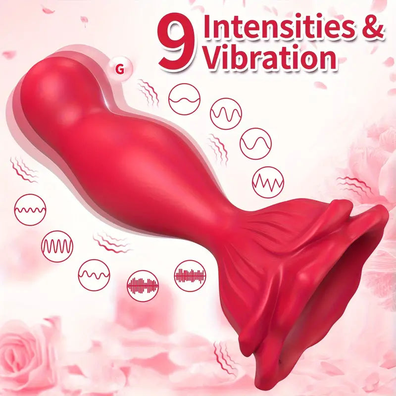 Remote Control Vibrating Rose Anal Plug Sex Toy For Prostate Massager The Rose Toys Remote Control Vibrating Rose Anal Plug Sex Toy For Prostate Massager The Rose Toys